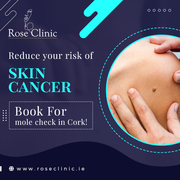 Reduce your risk of skin cancer. Book for mole check in Cork!